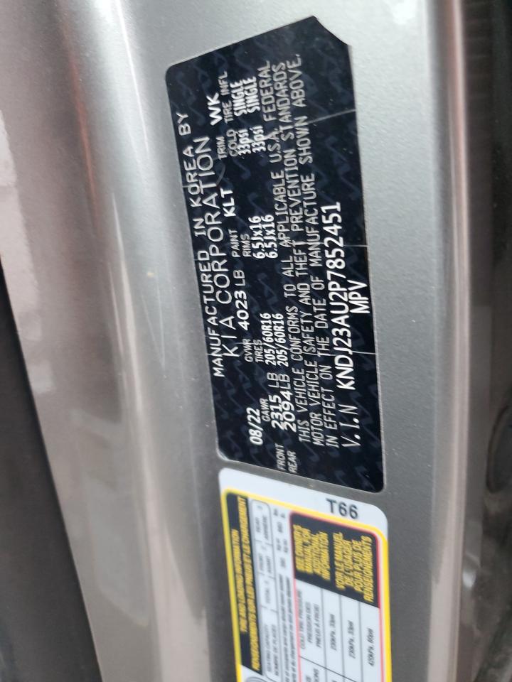 KNDJ23AU2P7852451 2023 Kia Soul Lx