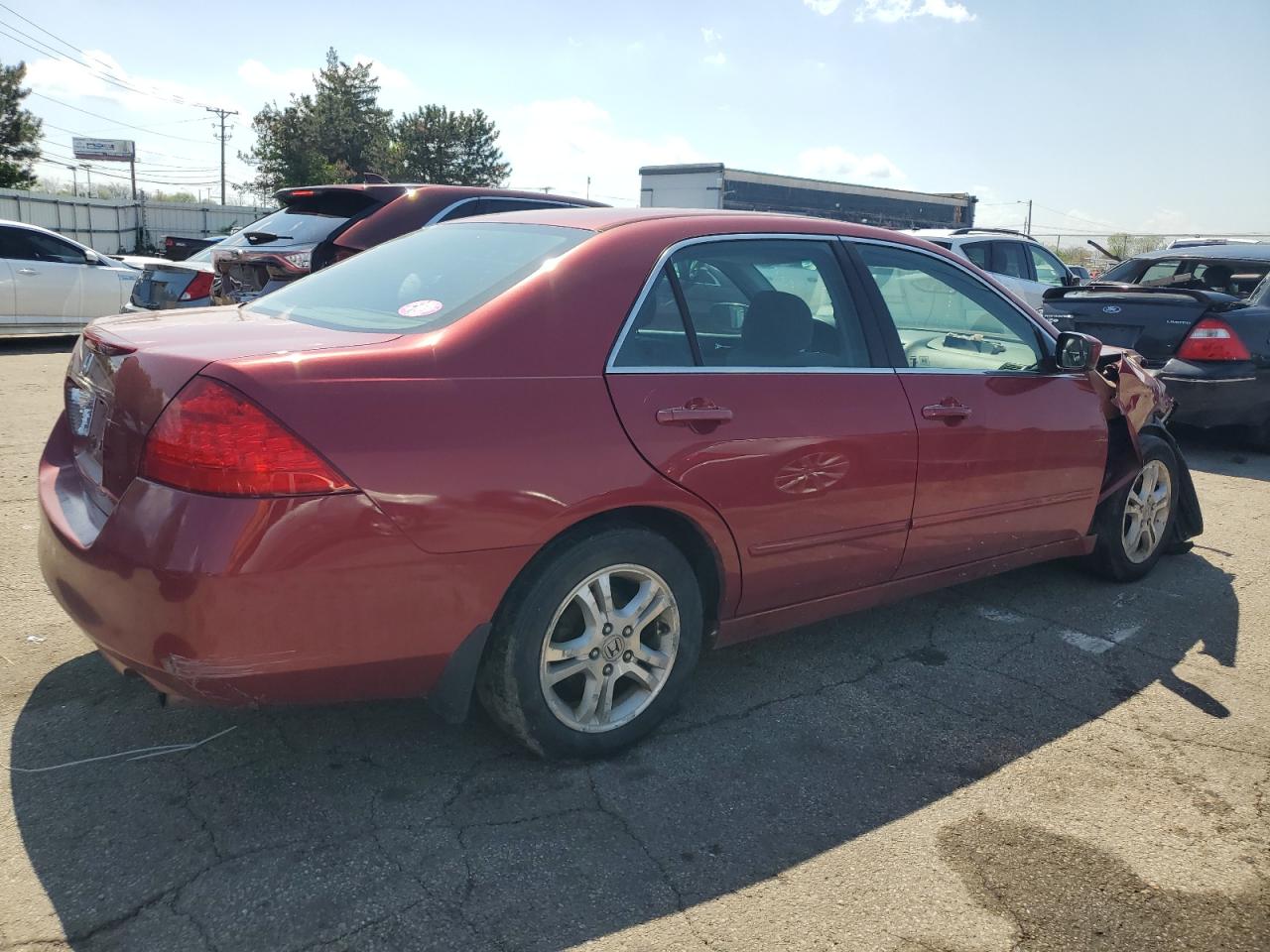 1HGCM56387A128427 2007 Honda Accord Se