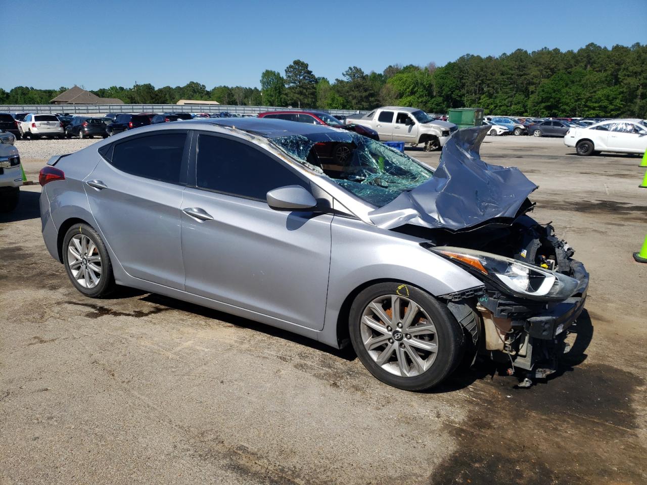 2016 Hyundai Elantra Se vin: 5NPDH4AE4GH772140