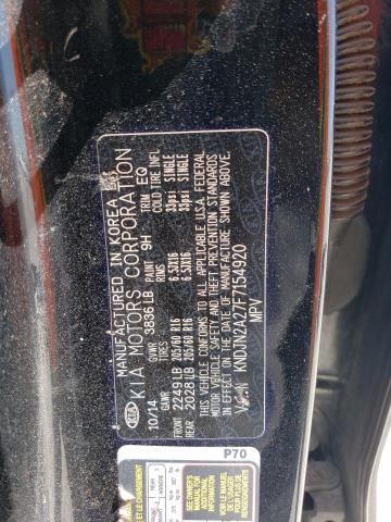 2015 KIA SOUL - KNDJN2A27F7154920