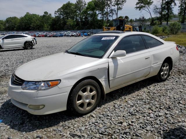 Lot #2493513850 2002 TOYOTA CAMRY SOLA salvage car