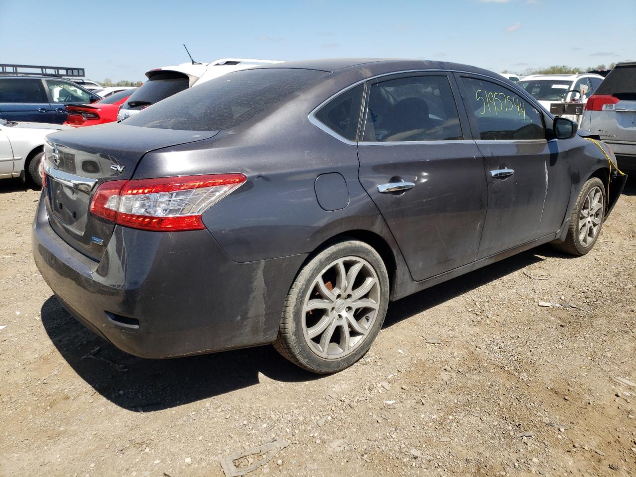 3N1AB7AP1EY235316 2014 Nissan Sentra S