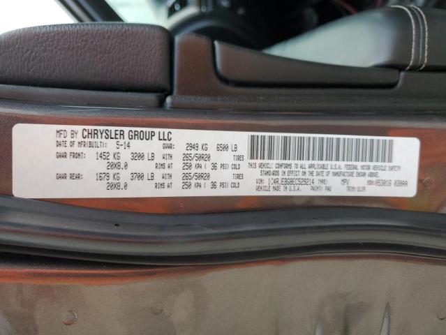 2014 Jeep Grand Cherokee Limited VIN: 1C4RJEBG8EC529214 Lot: 50976554