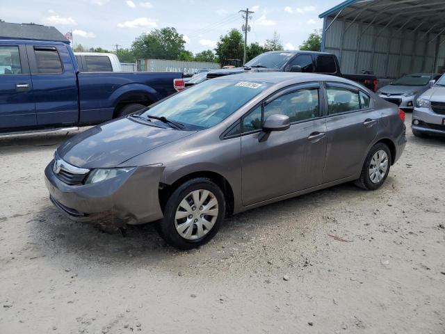 2012 Honda Civic Lx VIN: 19XFB2F51CE013760 Lot: 51179794