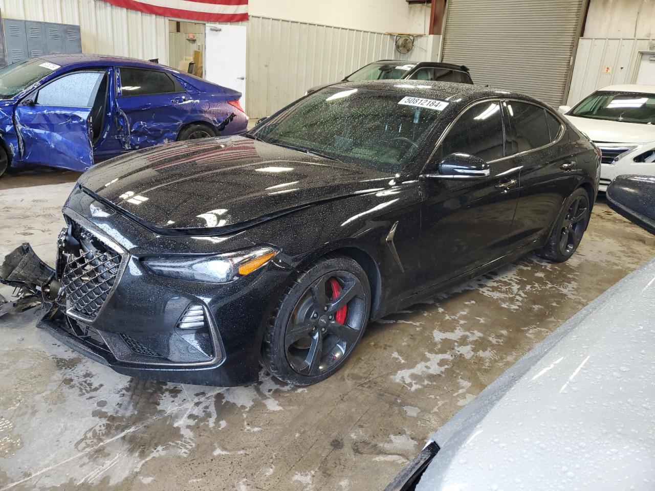 2021 Genesis G70 Prestige vin: KMTG34LE4MU074106