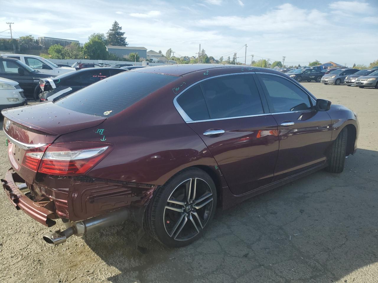 1HGCR2F51HA098030 2017 Honda Accord Sport