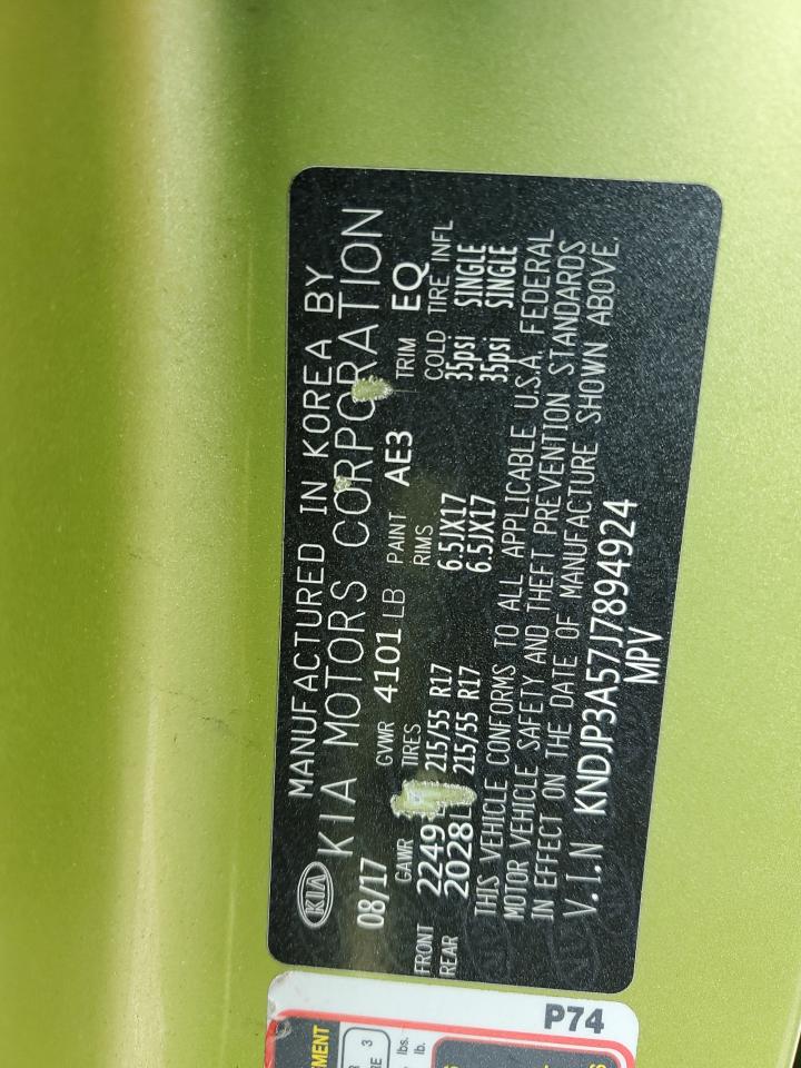 KNDJP3A57J7894924 2018 Kia Soul +