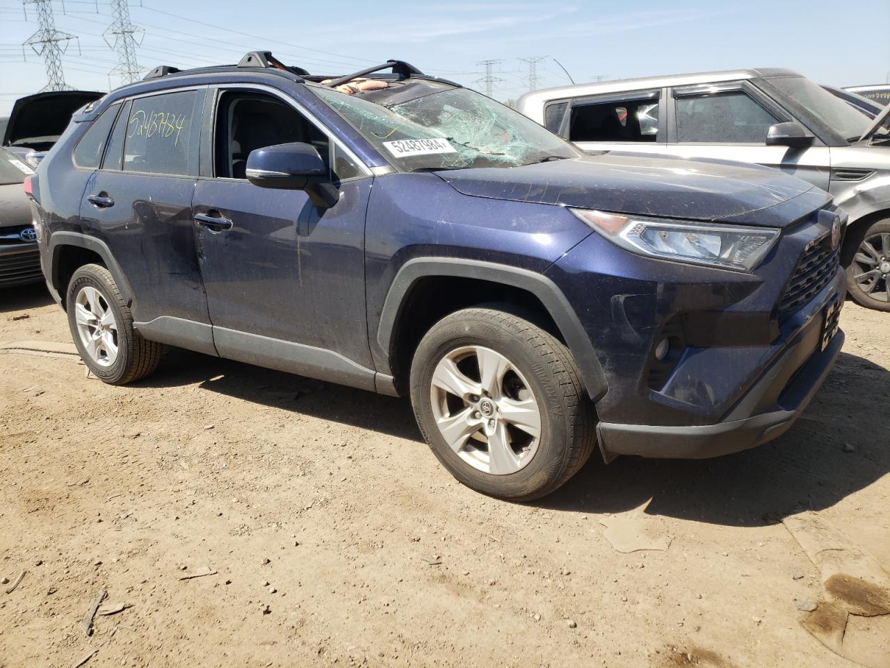 Lot #2567685291 2019 TOYOTA RAV4 XLE