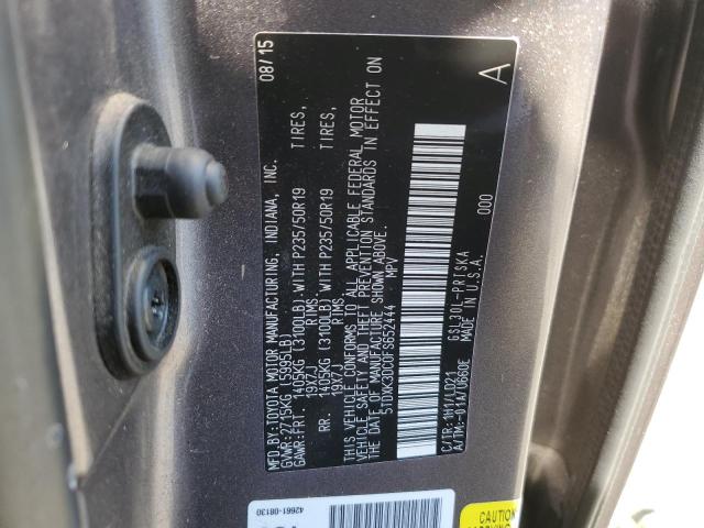 2015 TOYOTA SIENNA SPO - 5TDXK3DC0FS652444
