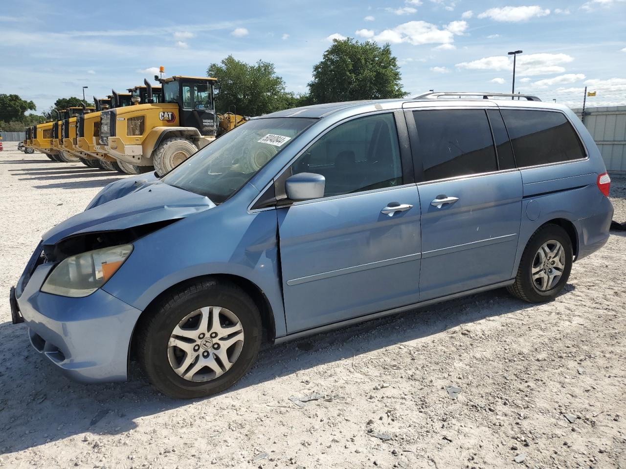 5FNRL38787B018386 2007 Honda Odyssey Exl