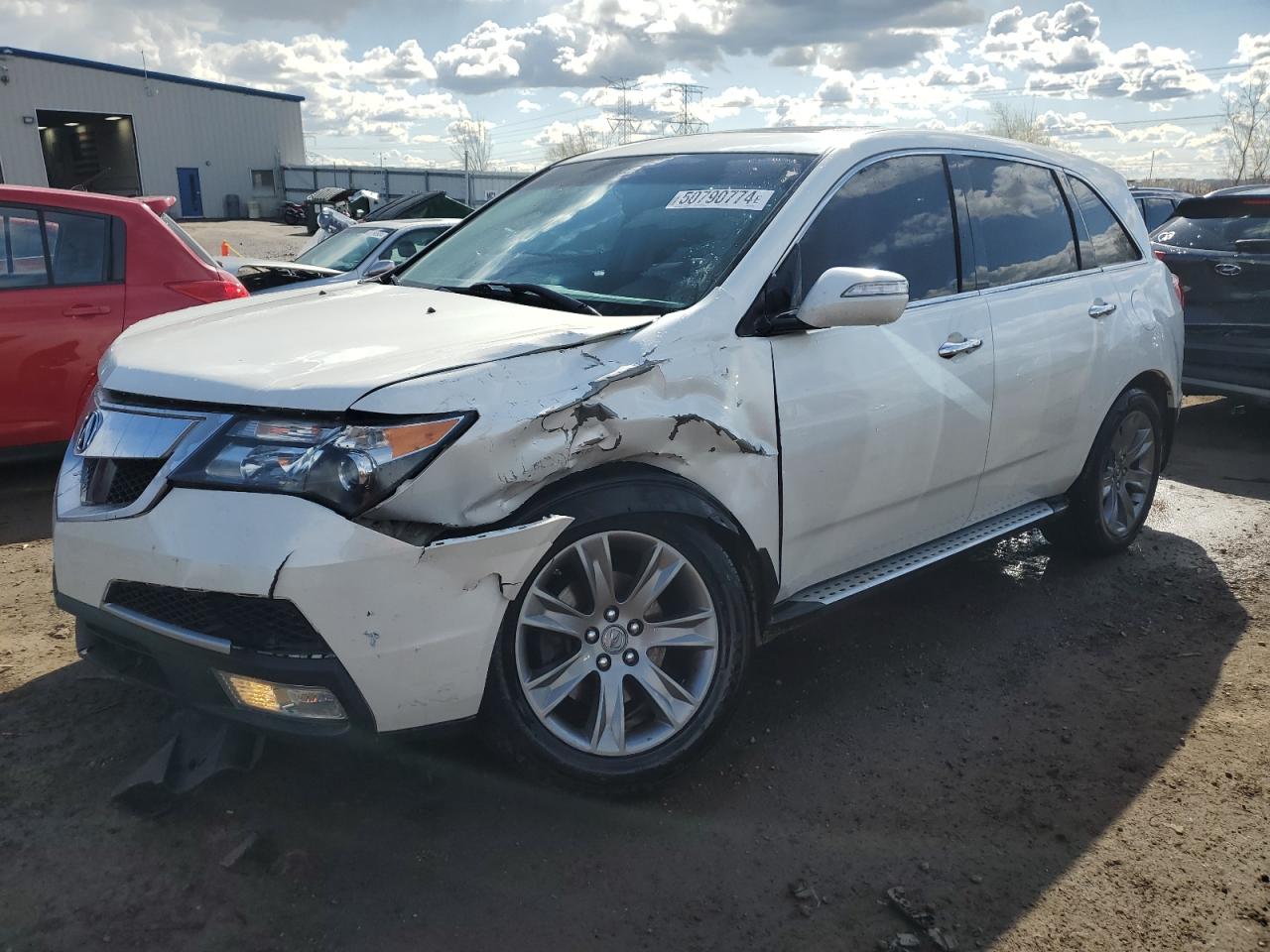 2HNYD2H77BH519155 2011 Acura Mdx Advance