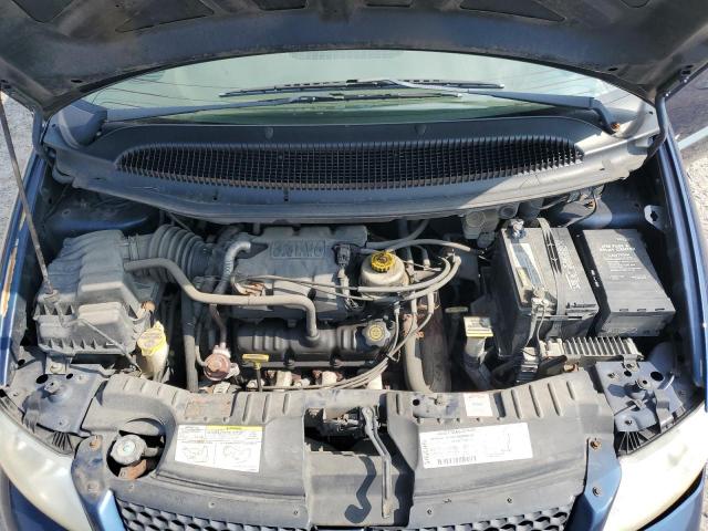 Lot #2485177937 2001 DODGE CARAVAN SE salvage car