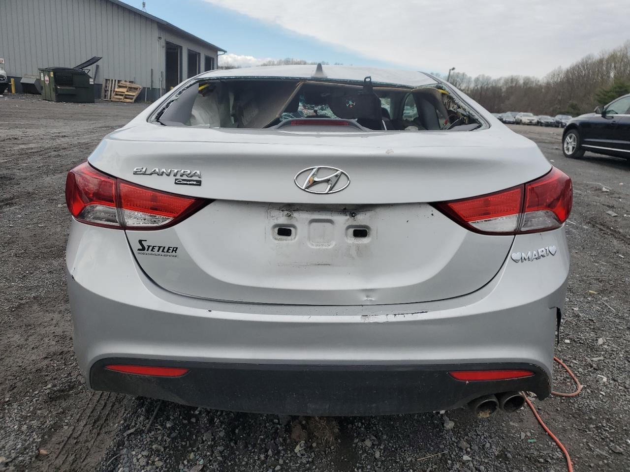 KMHDH6AE3DU007073 2013 Hyundai Elantra Coupe Gs