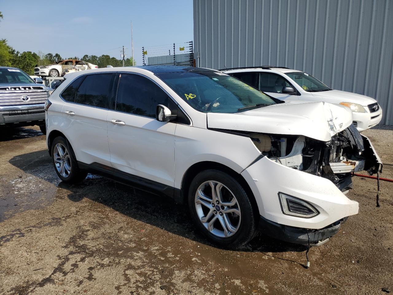 2015 Ford Edge Titanium vin: 2FMTK4K98FBB30279