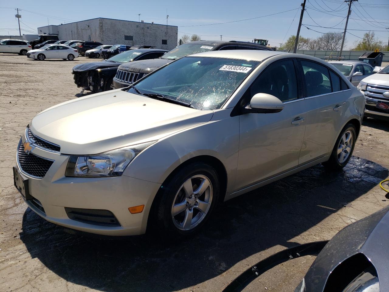 2013 Chevrolet Cruze Lt vin: 1G1PC5SB2D7242084