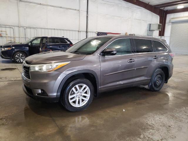 VIN 5TDBKRFH9FS148111 2015 Toyota Highlander, LE no.1