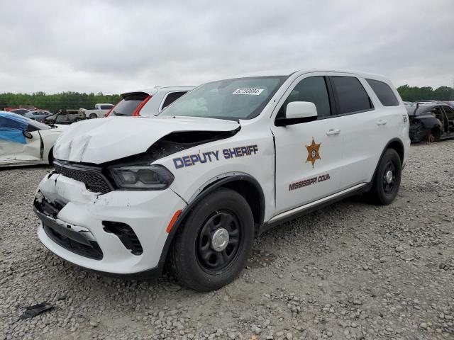 Lot #2541946327 2022 DODGE DURANGO PU salvage car