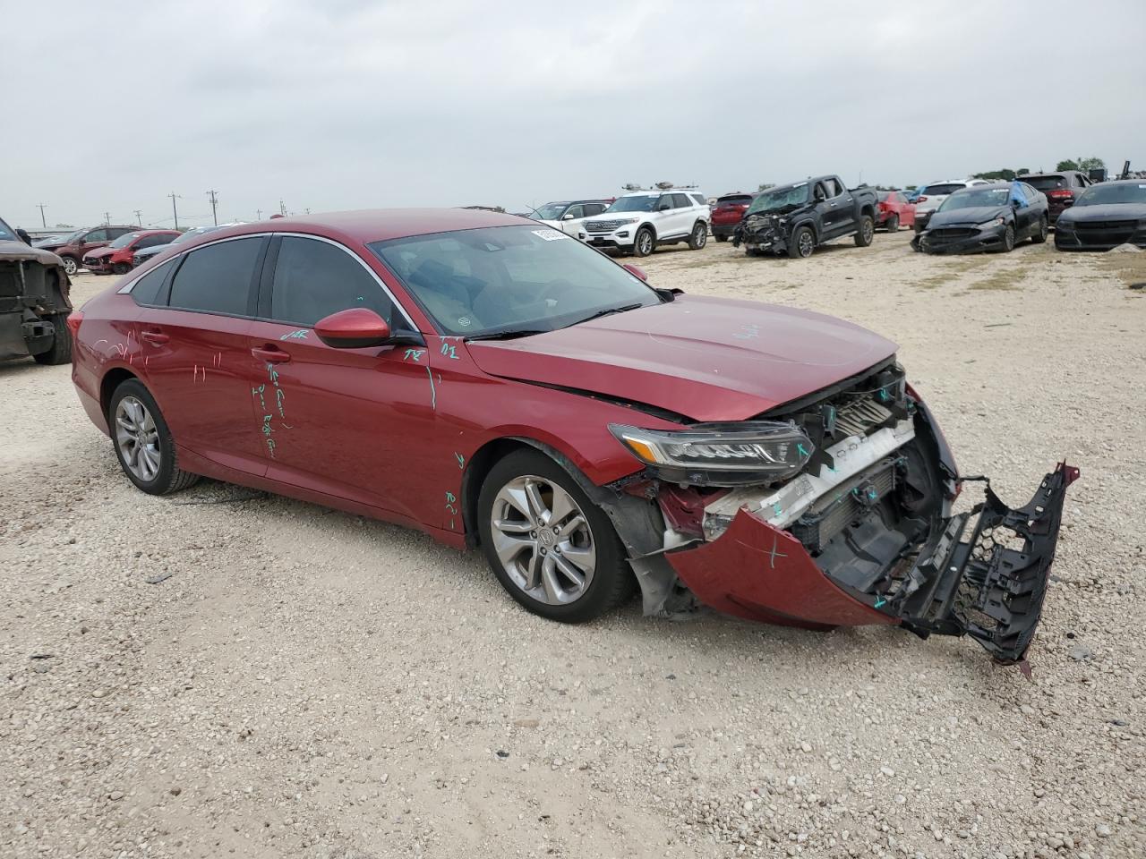 1HGCV1F18KA010889 2019 Honda Accord Lx