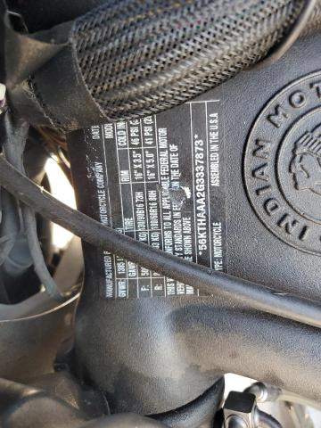 2016 INDIAN MOTORCYCLE CO. SPRINGFIEL - 56KTHAAA2G3337873