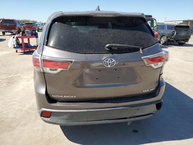 2016 Toyota Highlander Xle VIN: 5TDJKRFH2GS299448 Lot: 49558124