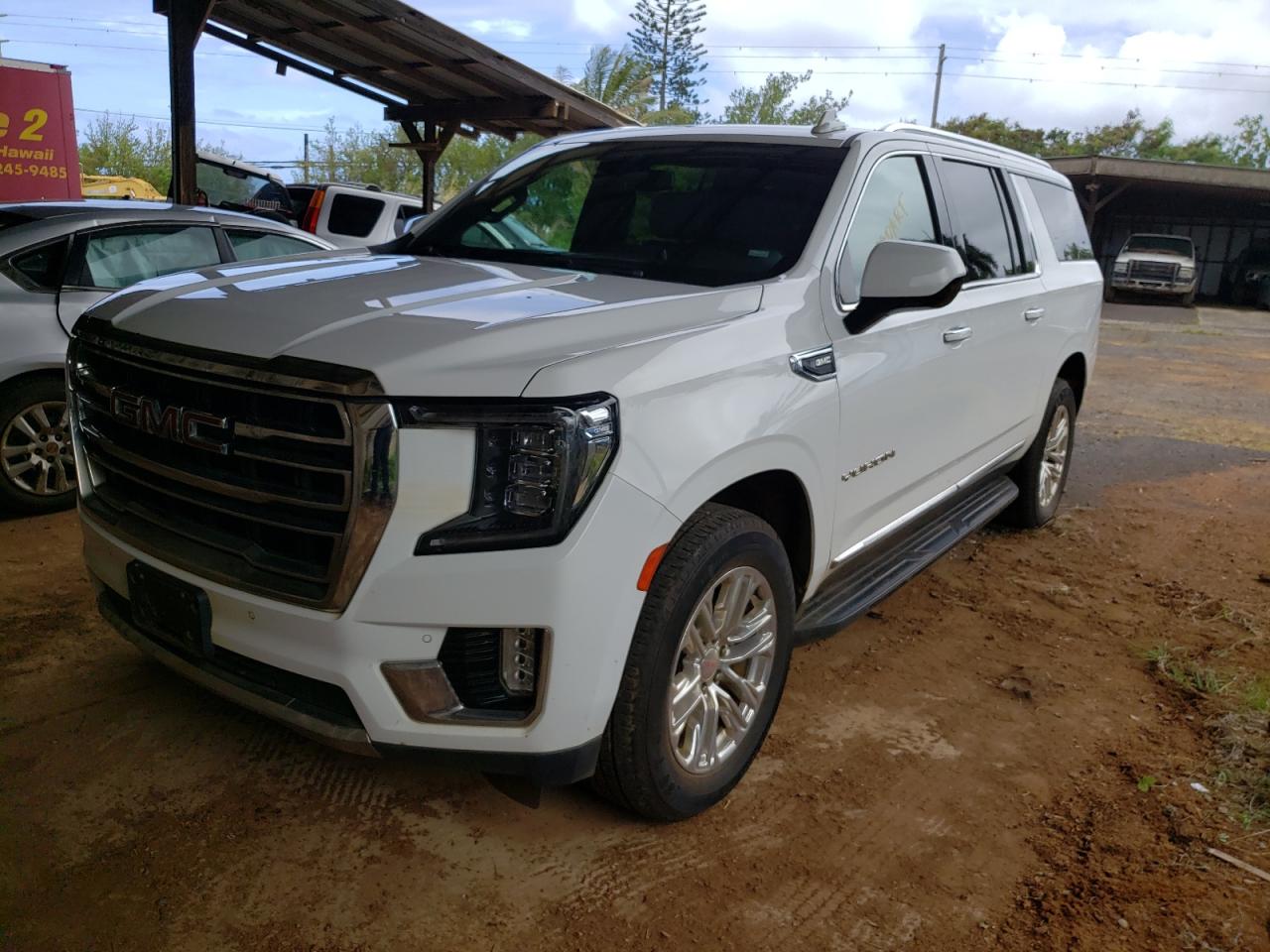 2021 GMC Yukon Xl K1500 Slt vin: 1GKS2GKD0MR360435