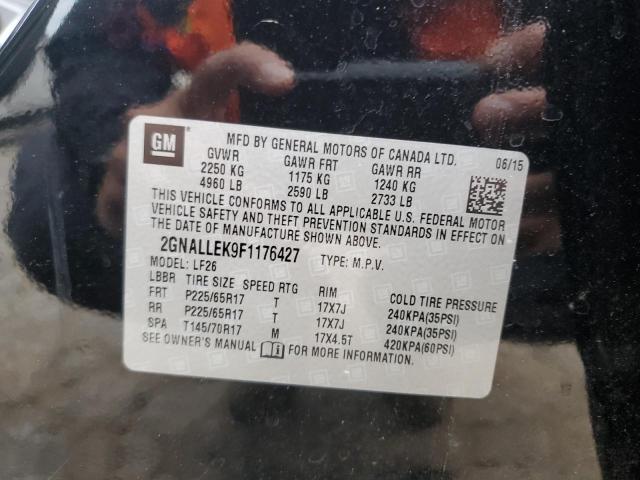 2015 CHEVROLET EQUINOX L - 2GNALLEK9F1176427