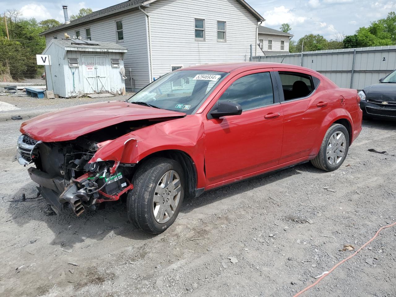 1C3CDZAB0DN611164 2013 Dodge Avenger Se