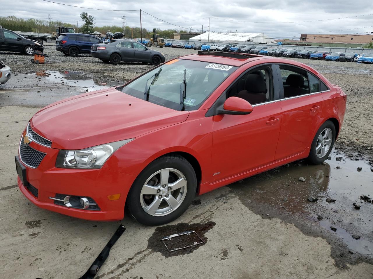 2012 Chevrolet Cruze Lt vin: 1G1PF5SC6C7324107