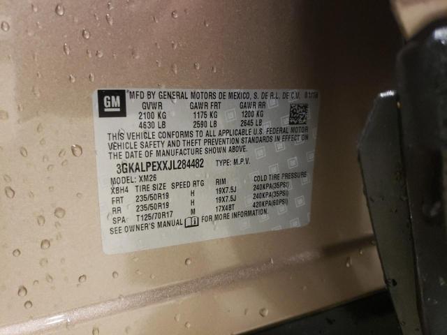 2018 GMC TERRAIN SL - 3GKALPEXXJL284482
