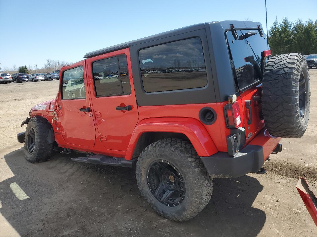 2016 Jeep Wrangler Unlimited Sahara vin: 1C4HJWEG5GL282170