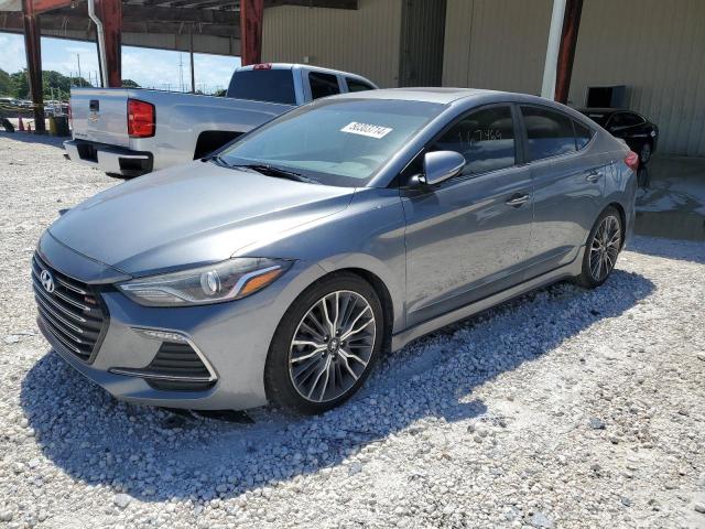 Lot #2468294405 2018 HYUNDAI ELANTRA SP salvage car