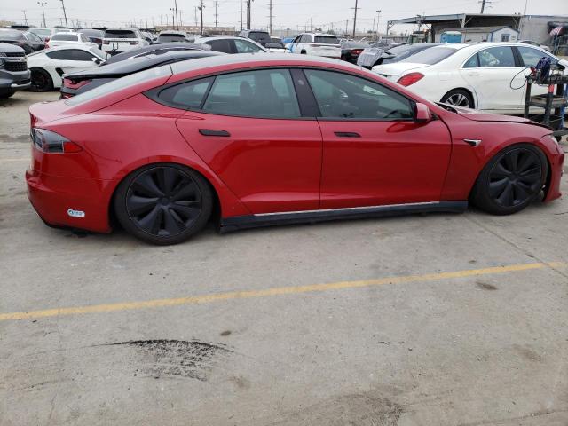  TESLA MODEL S 2021 Красный