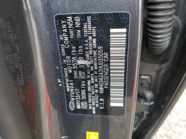 2017 GENESIS G90 PREMIU KMHG34JA2HU035059