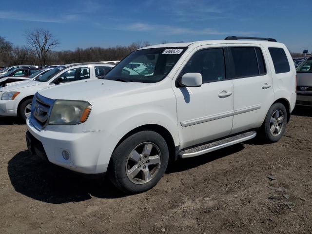 Lot #2461924215 2011 HONDA PILOT EXL salvage car