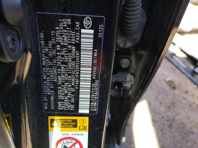 2016 Toyota Camry Le VIN: 4T4BF1FK2GR524597 Lot: 49970894