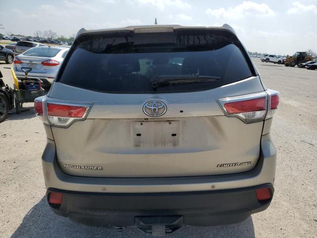 VIN 5TDDKRFH4ES020379 2014 Toyota Highlander, Limited no.6