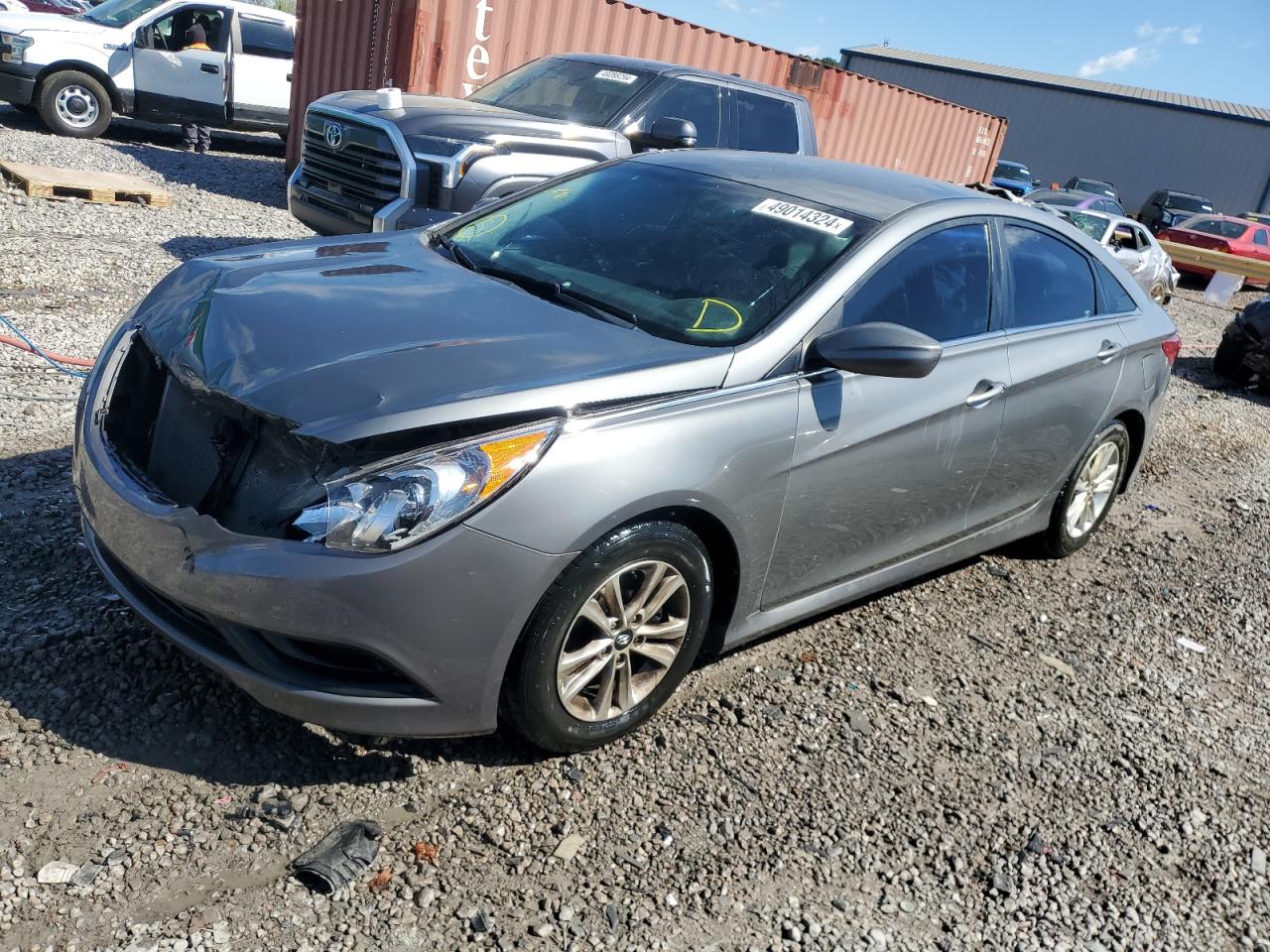 2014 Hyundai Sonata Gls vin: 5NPEB4AC7EH850573