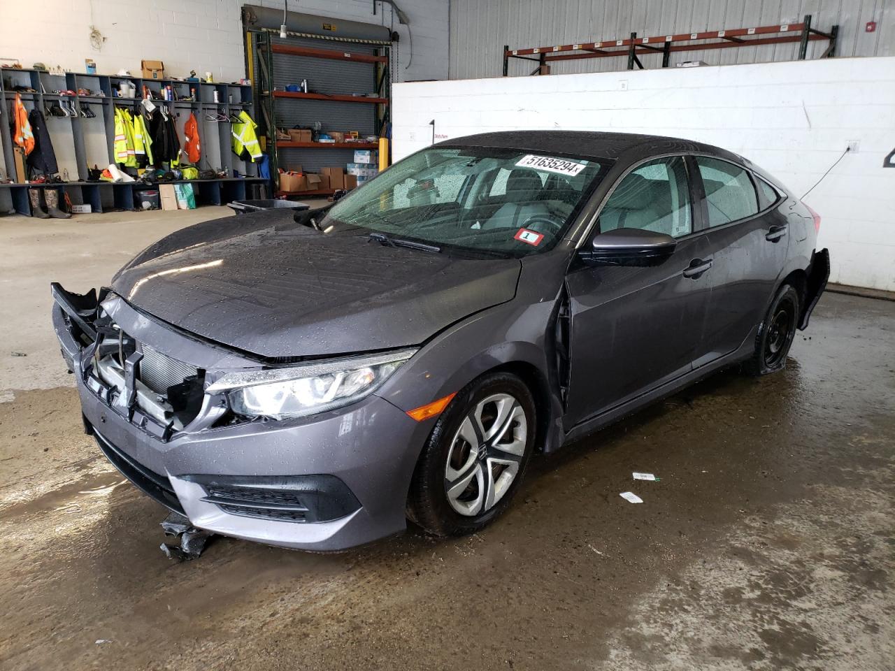 2018 Honda Civic Lx vin: 2HGFC2F53JH575708