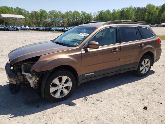 Lot #2475022820 2011 SUBARU OUTBACK 2. salvage car