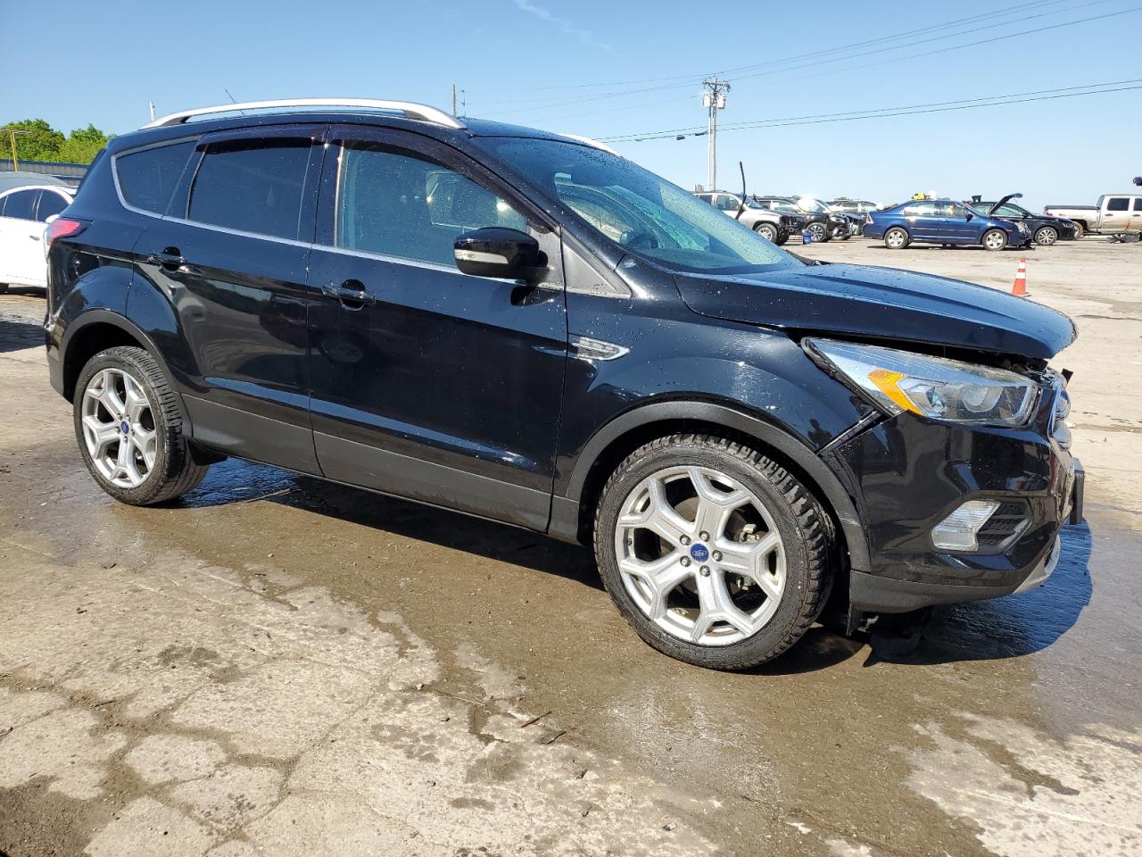 2017 Ford Escape Titanium vin: 1FMCU0JD2HUE00080