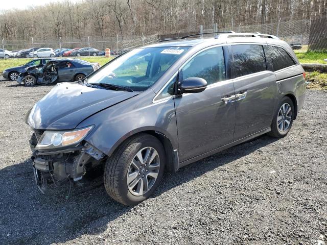 Lot #2503583836 2015 HONDA ODYSSEY TO salvage car