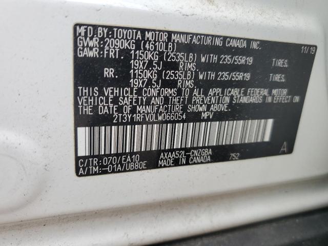 VIN 2T3Y1RFV0LW066054 2020 Toyota RAV4, Limited no.13