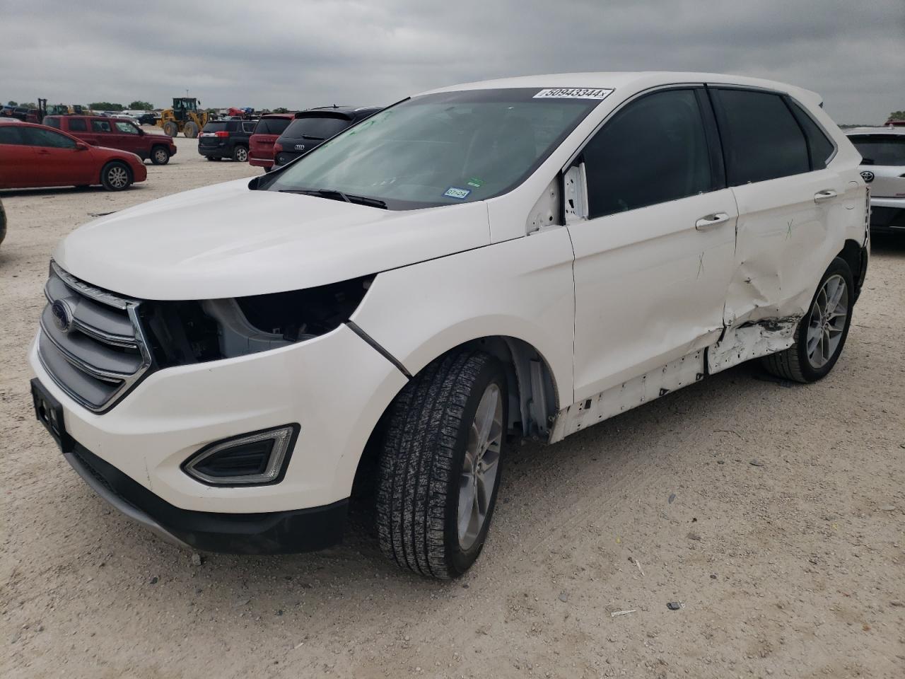 2017 Ford Edge Titanium vin: 2FMPK4K82HBB99061