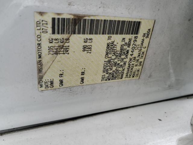 2017 NISSAN MAXIMA 3.5 - 1N4AA6AP2HC440298