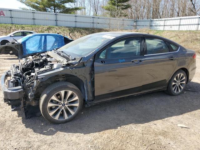 Lot #2493891242 2019 FORD FUSION SE salvage car
