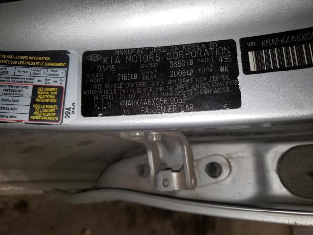 2016 KIA FORTE LX - KNAFK4A6XG5619052