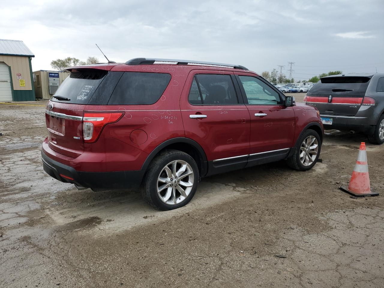 1FM5K8D87EGA59359 2014 Ford Explorer Xlt