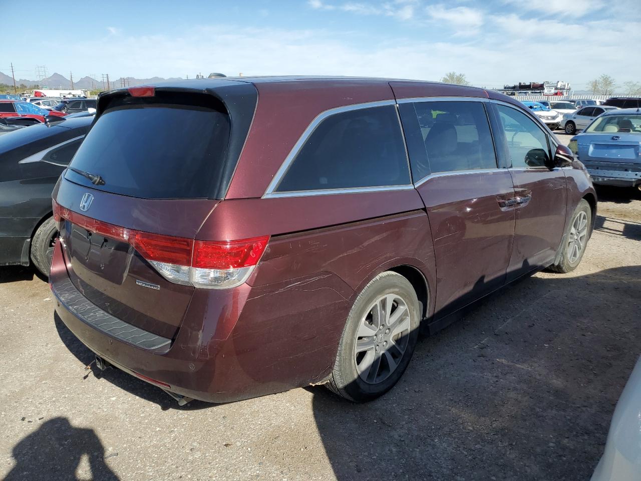 5FNRL5H96EB084736 2014 Honda Odyssey Touring