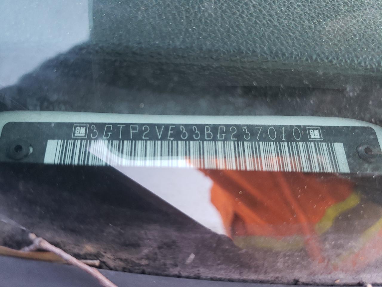 3GTP2VE33BG237010 2011 GMC Sierra K1500 Sle