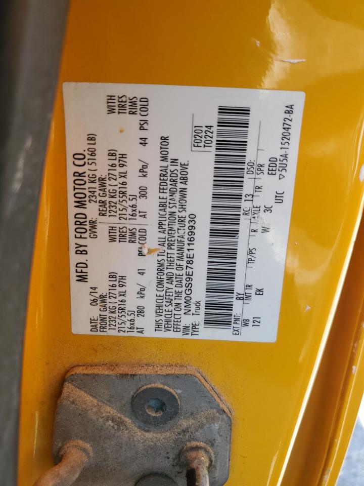NM0GS9E78E1169930 2014 Ford Transit Connect Xl